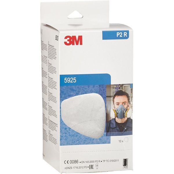 3M Set 2 Buc Prefiltru Pentru Particule P2 Pentru Masca Gaze 05925